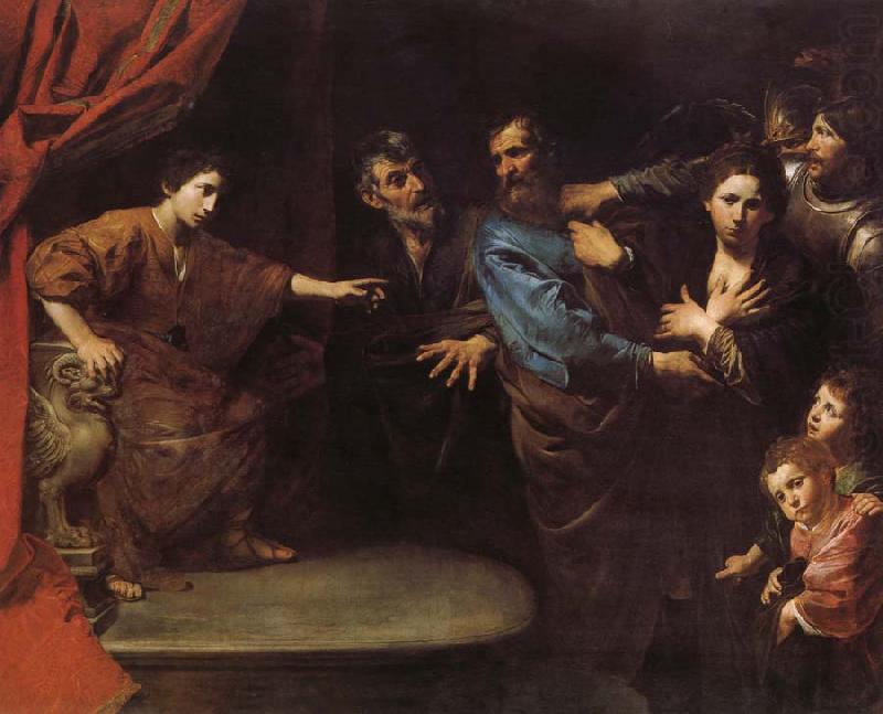 L'innocence de Suzanne reconnue ou le jugement de Daniel, VALENTIN DE BOULOGNE